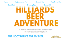 Desktop Screenshot of hilliardsbeer.com